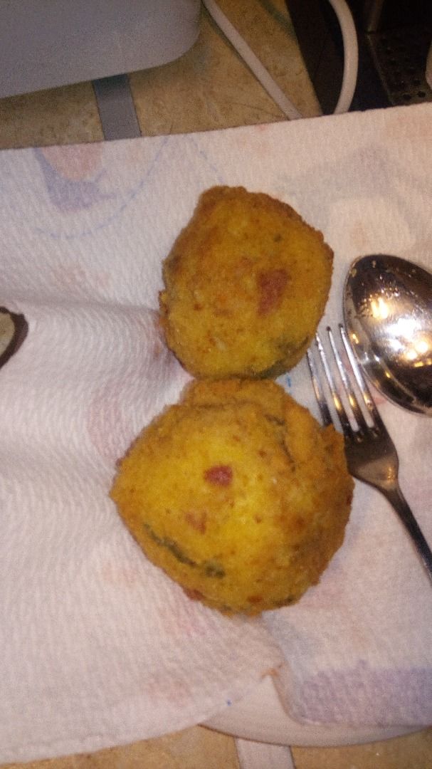 immagine post Arancini con asparagi e pancetta