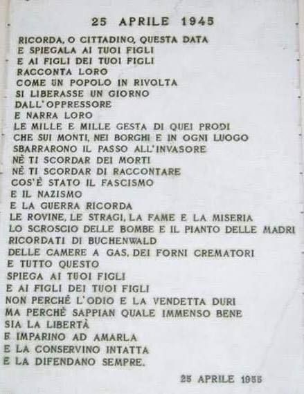 immagine post 25 APRILE...IL RICORDO..