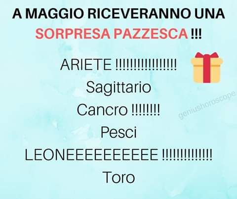 immagine post Oroscopo di maggio 😄