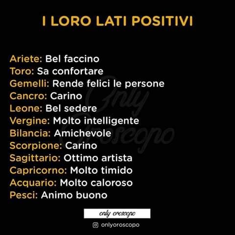 immagine post Qual'è il tuo lato positivo?