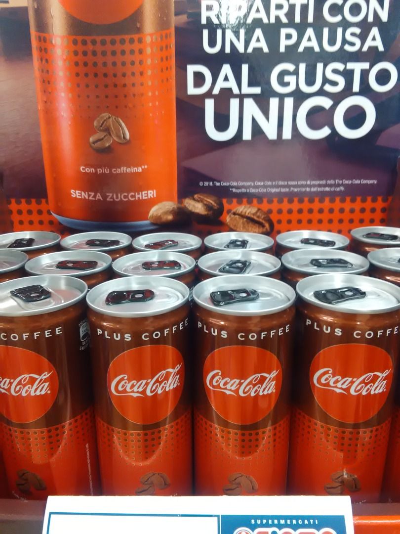 immagine post Nuova Coca Cola Plus Coffee