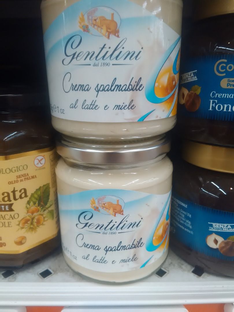 immagine post Crema spalmabile della Gentiliani al latte e miele