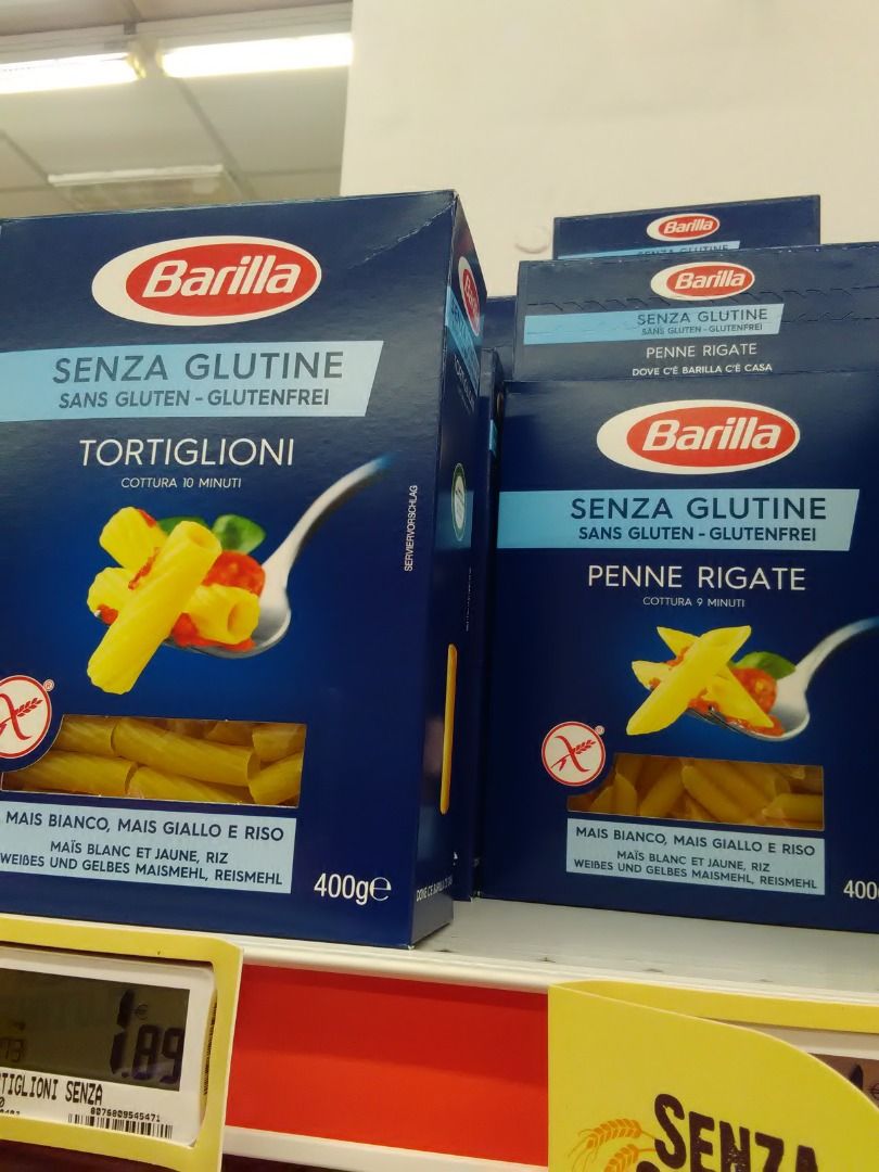 immagine post Pasta Barilla senza glutine