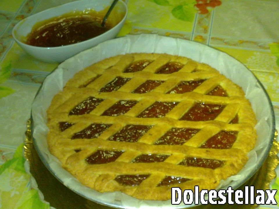 immagine post Crostata con confettura di albicocche