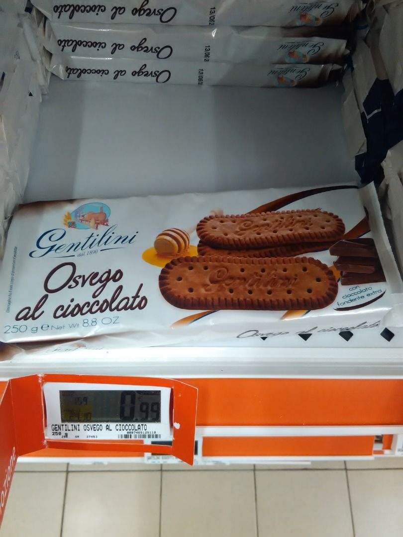 immagine post Nuovi biscotti osvego al cioccolato e ai 5 cereali