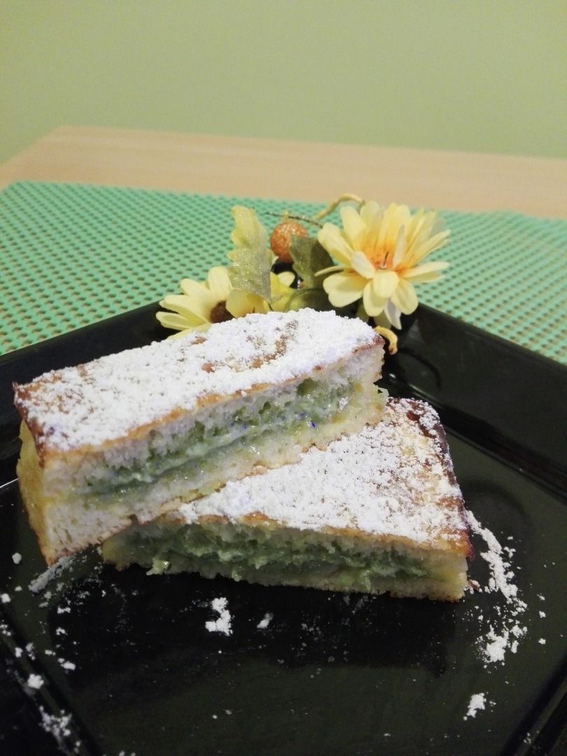 immagine post Dolcetti veloci di panbrioscè con crema al pistacchio