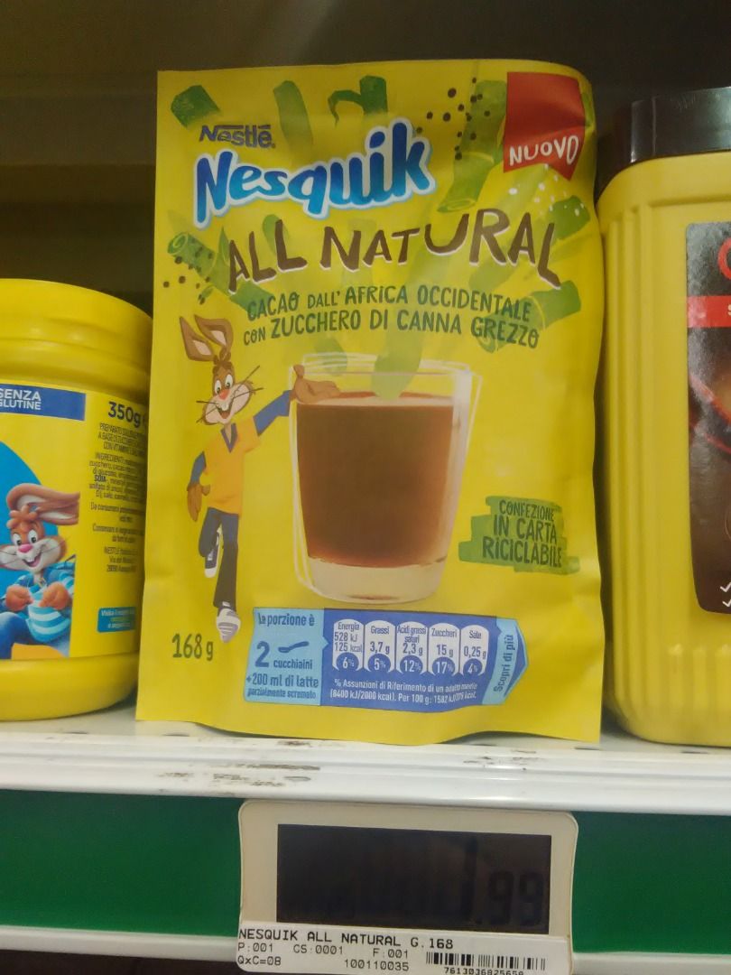 immagine post Nuovo Nesquik All  Natural