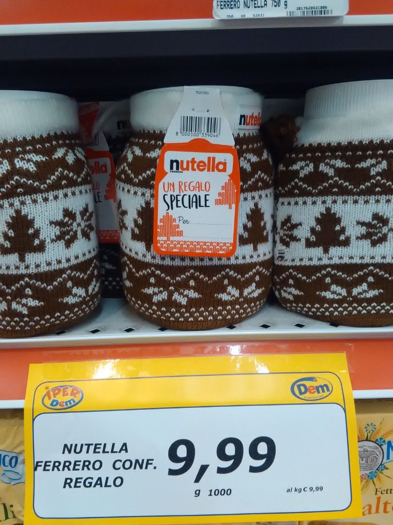 immagine post Confezione Natalizia Della Nutella