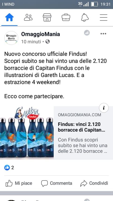 immagine post Nuovo concorso Findus