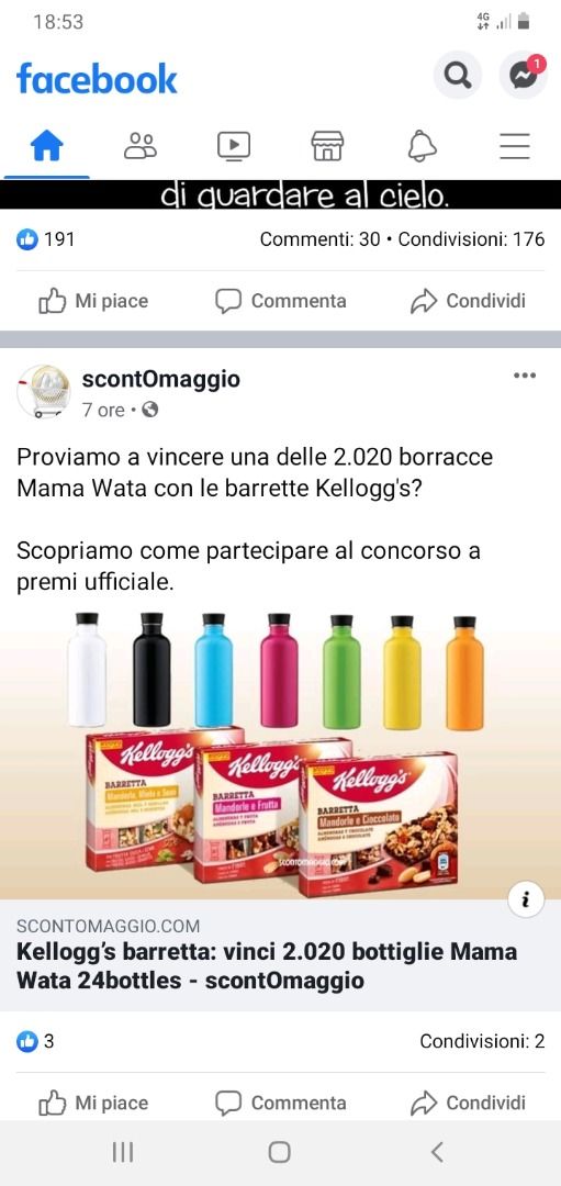 immagine post Concorso Kellogg's