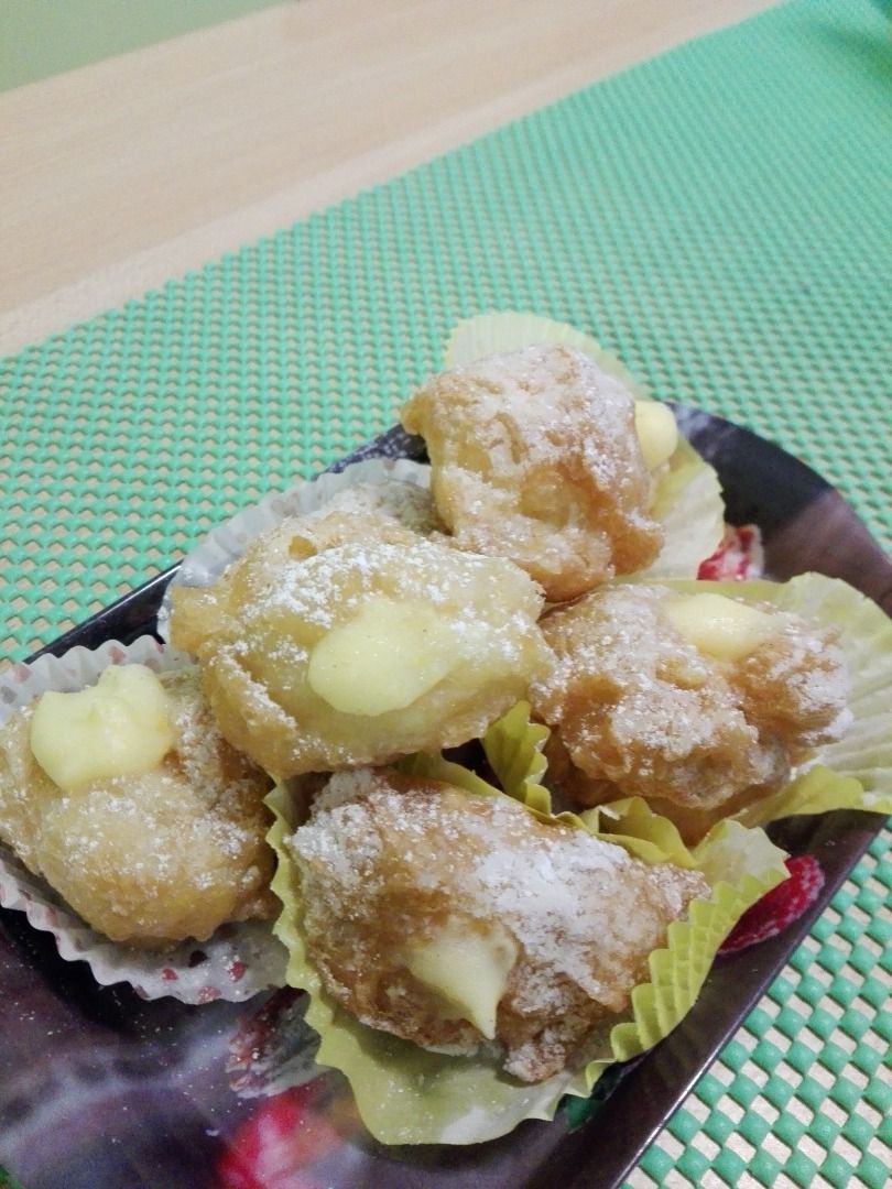 immagine post Zeppoline fritte con crema pasticcera