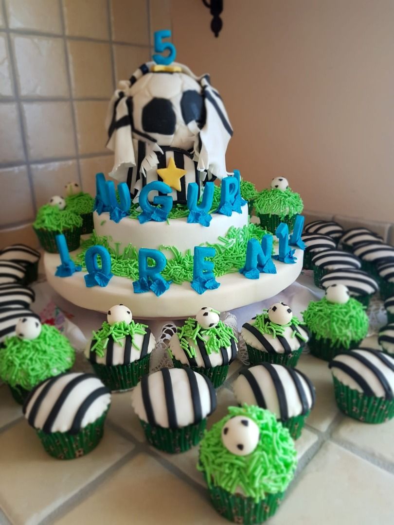 immagine post Un dolce compleanno per Lorenzo “Cupcake Juventus”