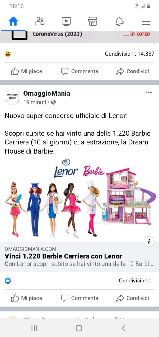 immagine post Concorso lenor