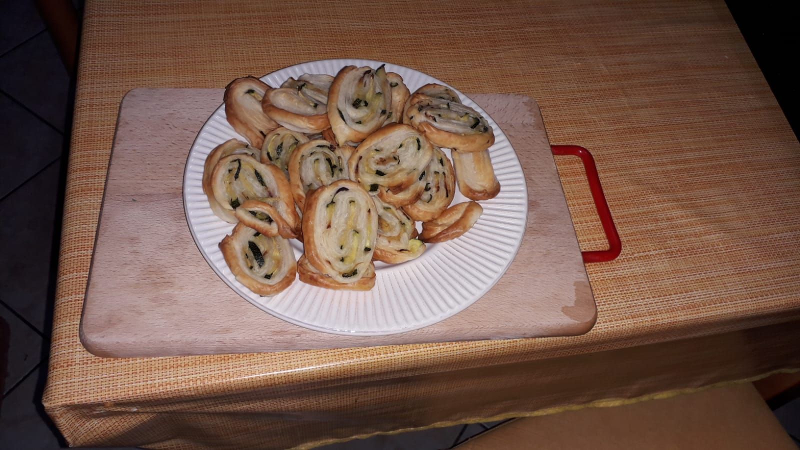 immagine post girelle alle zucchine