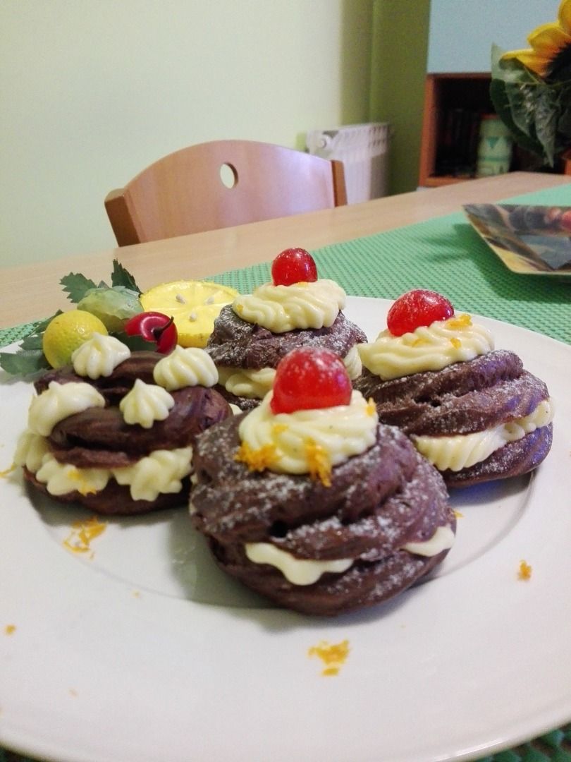 immagine post Festa del papà: zeppole al cacao