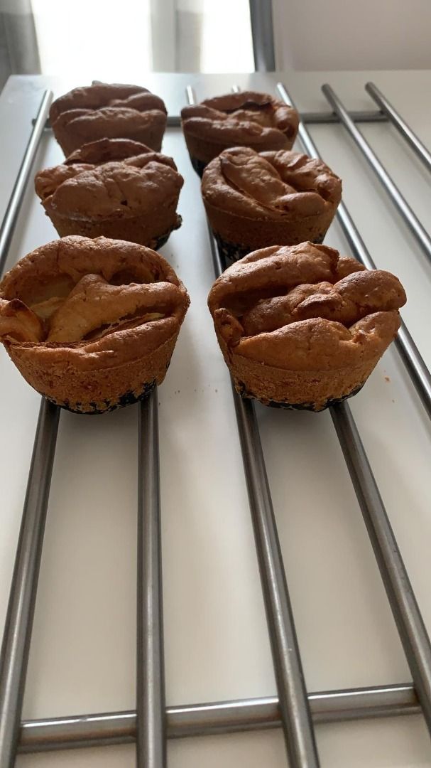 immagine post Ricetta di recupero! Muffin alle mele con grano cotto!