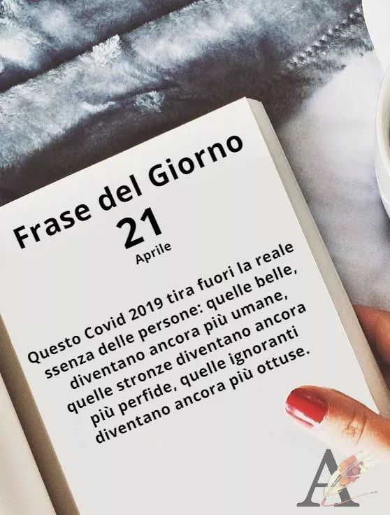 immagine post Frase di oggi☺️ 21 aprile