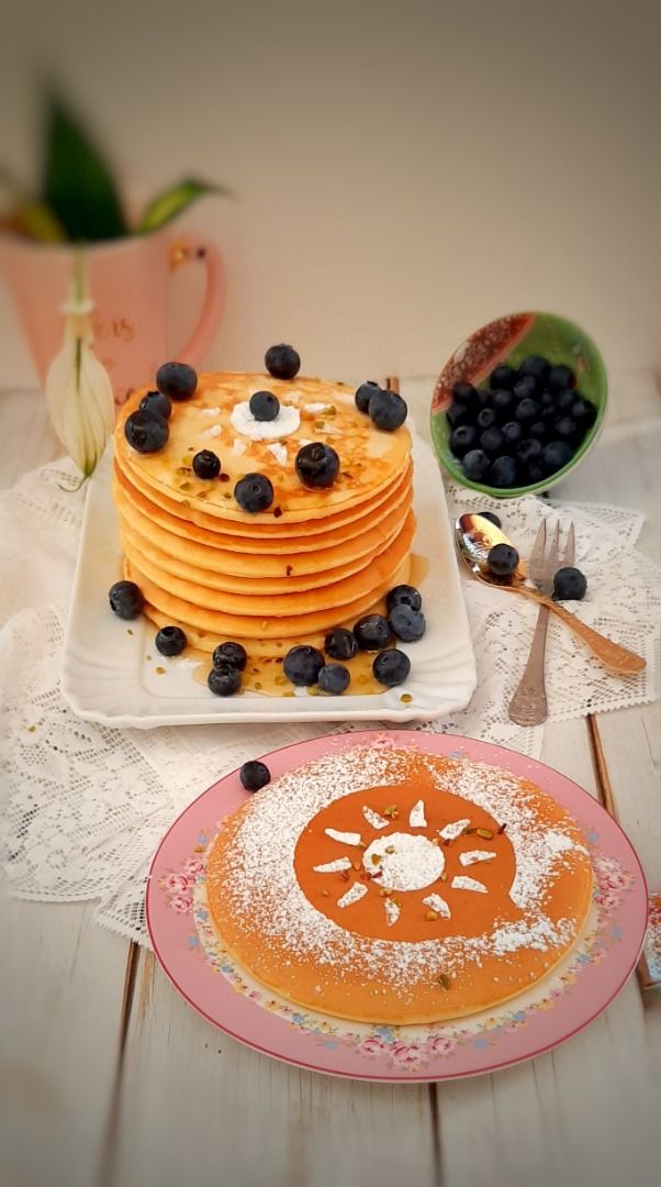 immagine post Pancake ai mirtilli