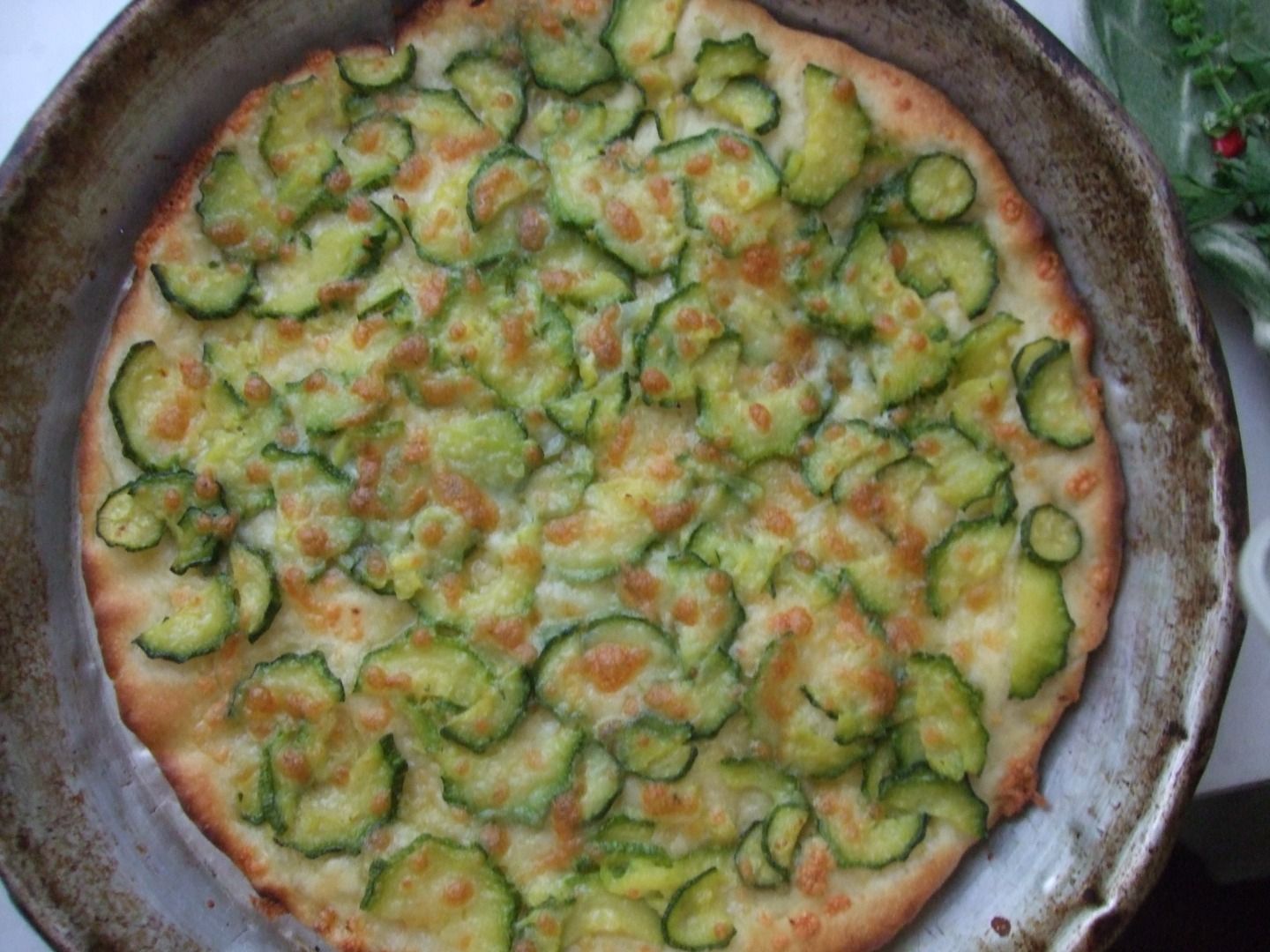 immagine post Pizza con le zucchine