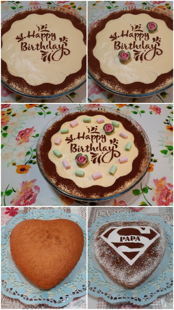 immagine post Tiramisù per il mio compleanno e torta per la festa del papà