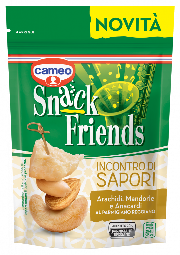 Snack Friends Incontro di Sapori Parmigiano Reggiano