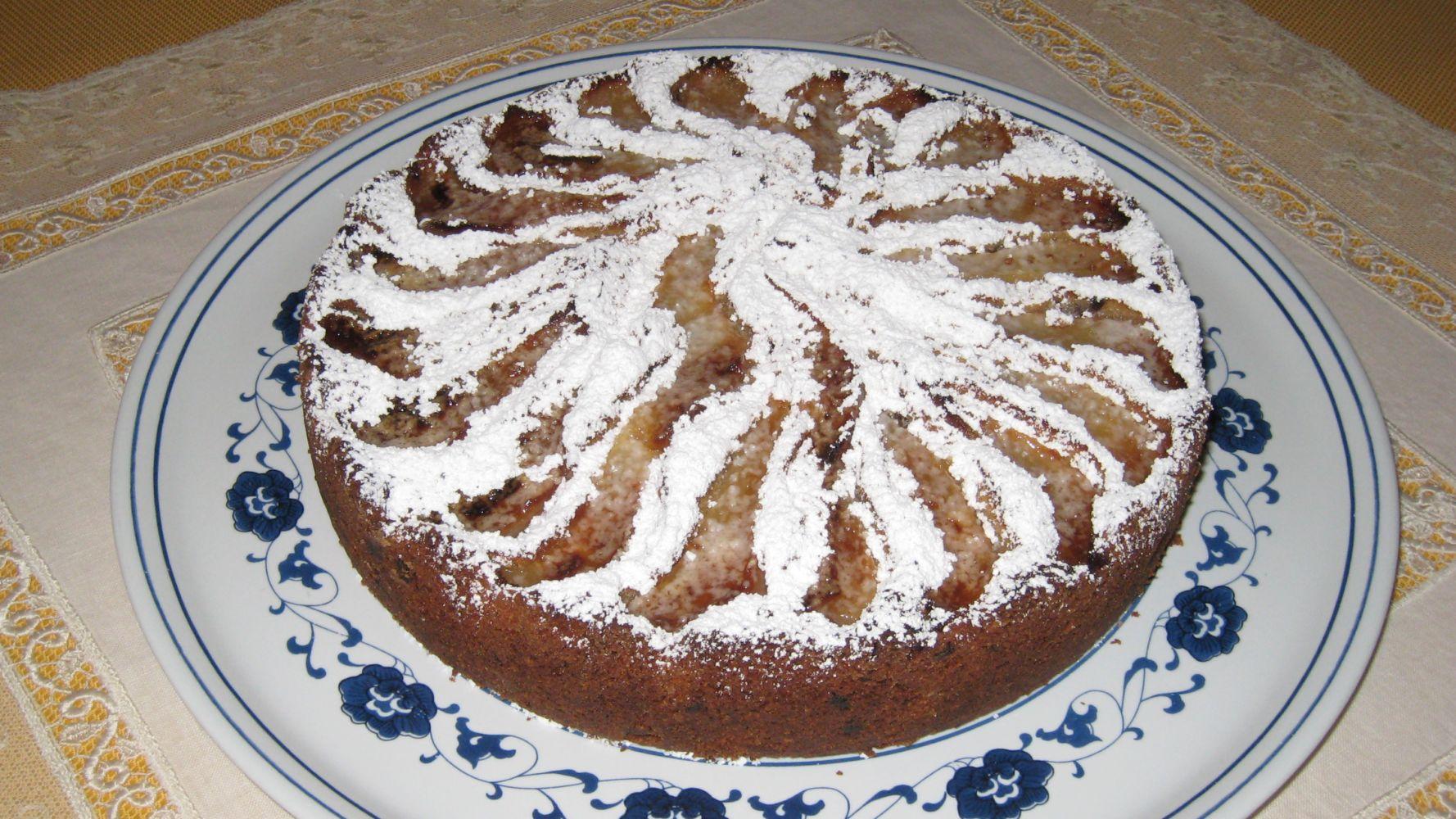 TORTA DI PERE E CIOCCOLATO