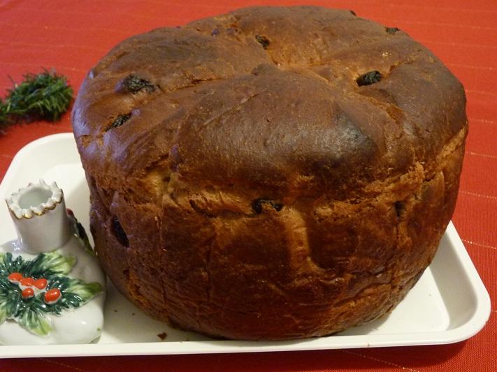 Panettone all'uvetta