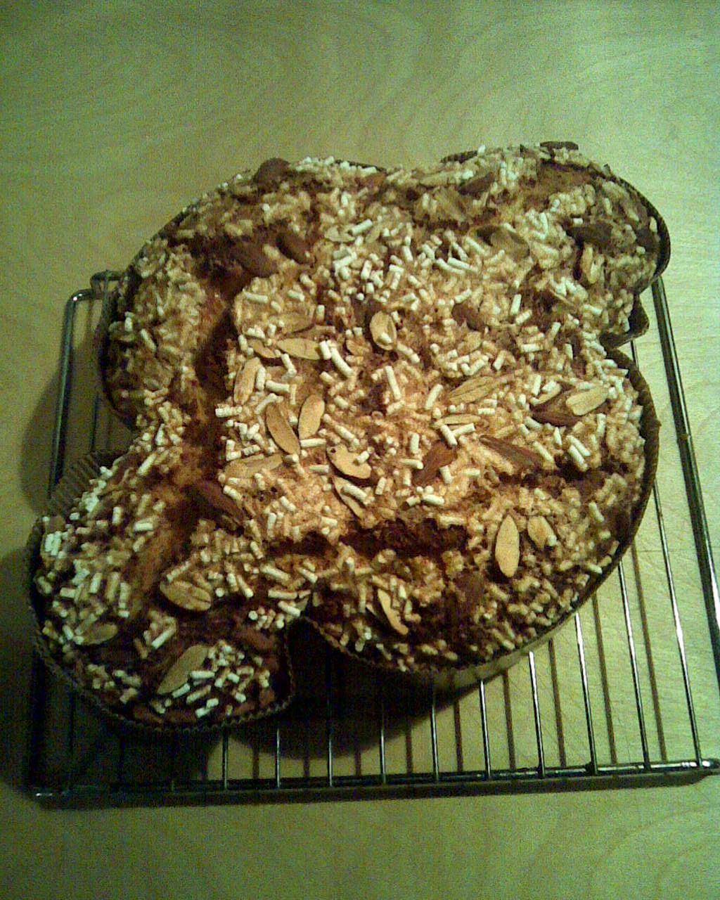 COLOMBA PASQUALE SOFFICE ( CON LE PATATE )