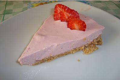 Cheesecake rosa