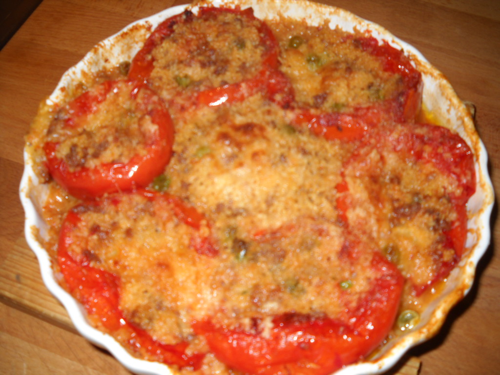 POMODORI ripieni  con COUSCOUS