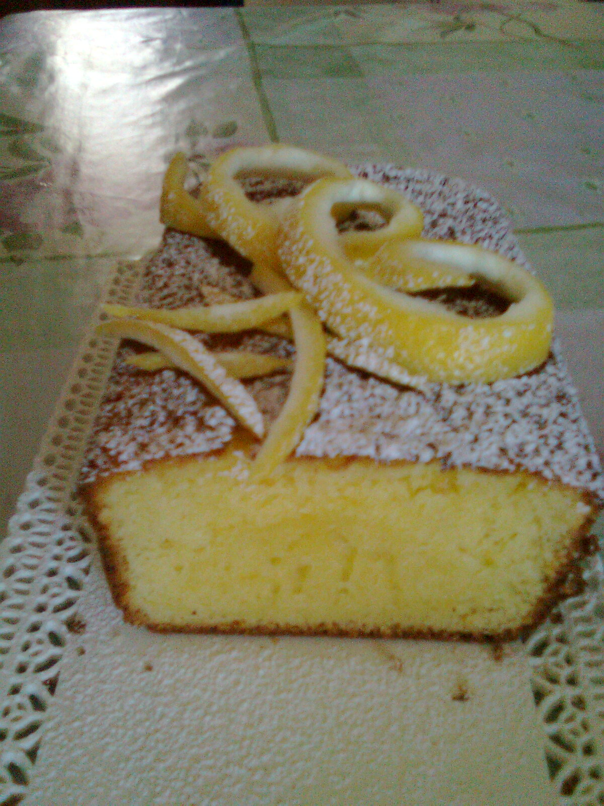 Plumcake al limone