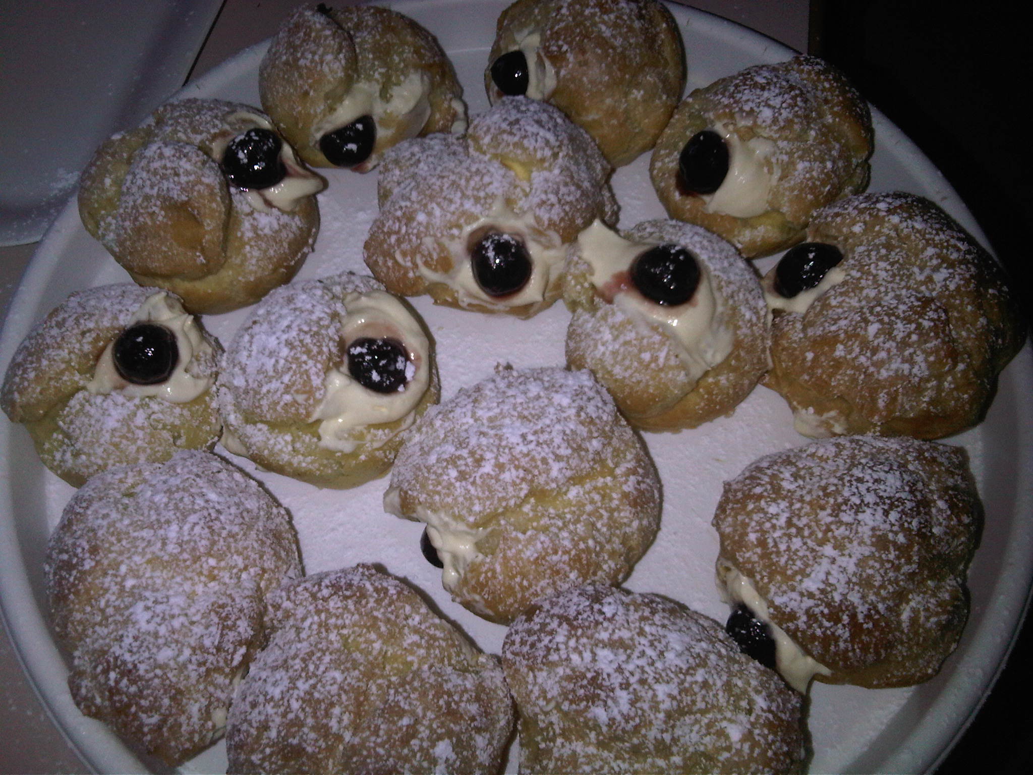 Zeppole bignè a forno