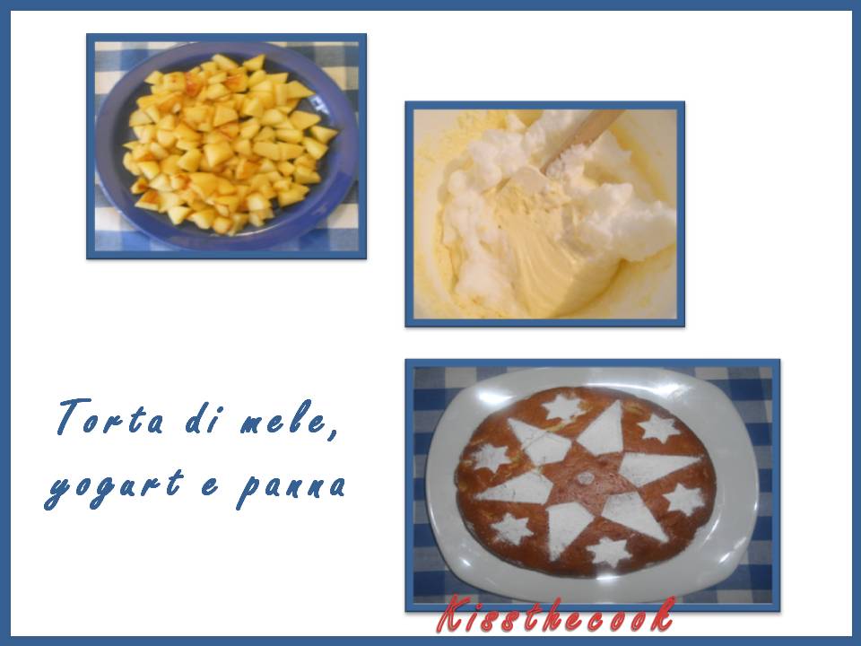 Torta di mele e yogurt