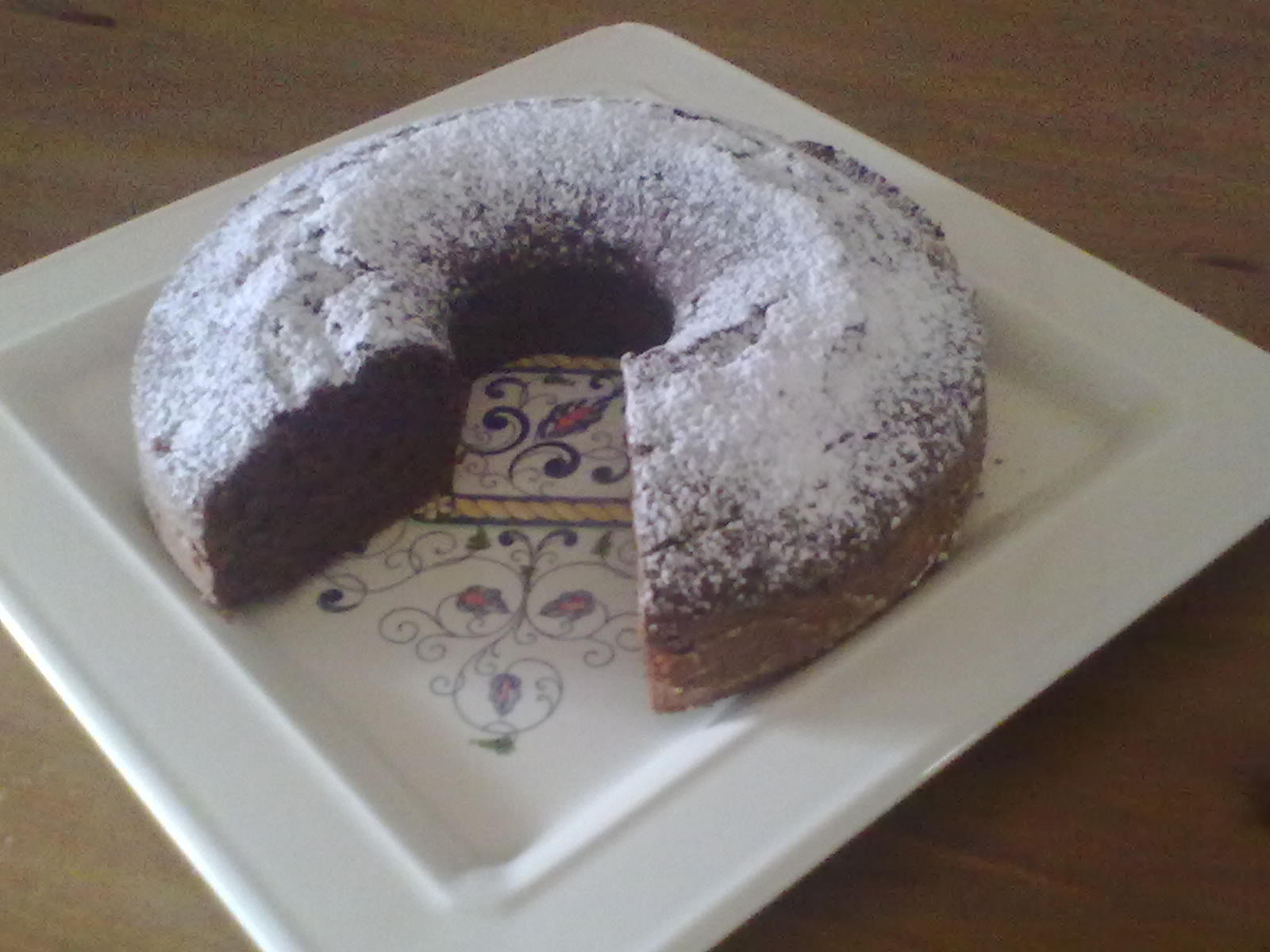 Ciambella di zucca  e cacao