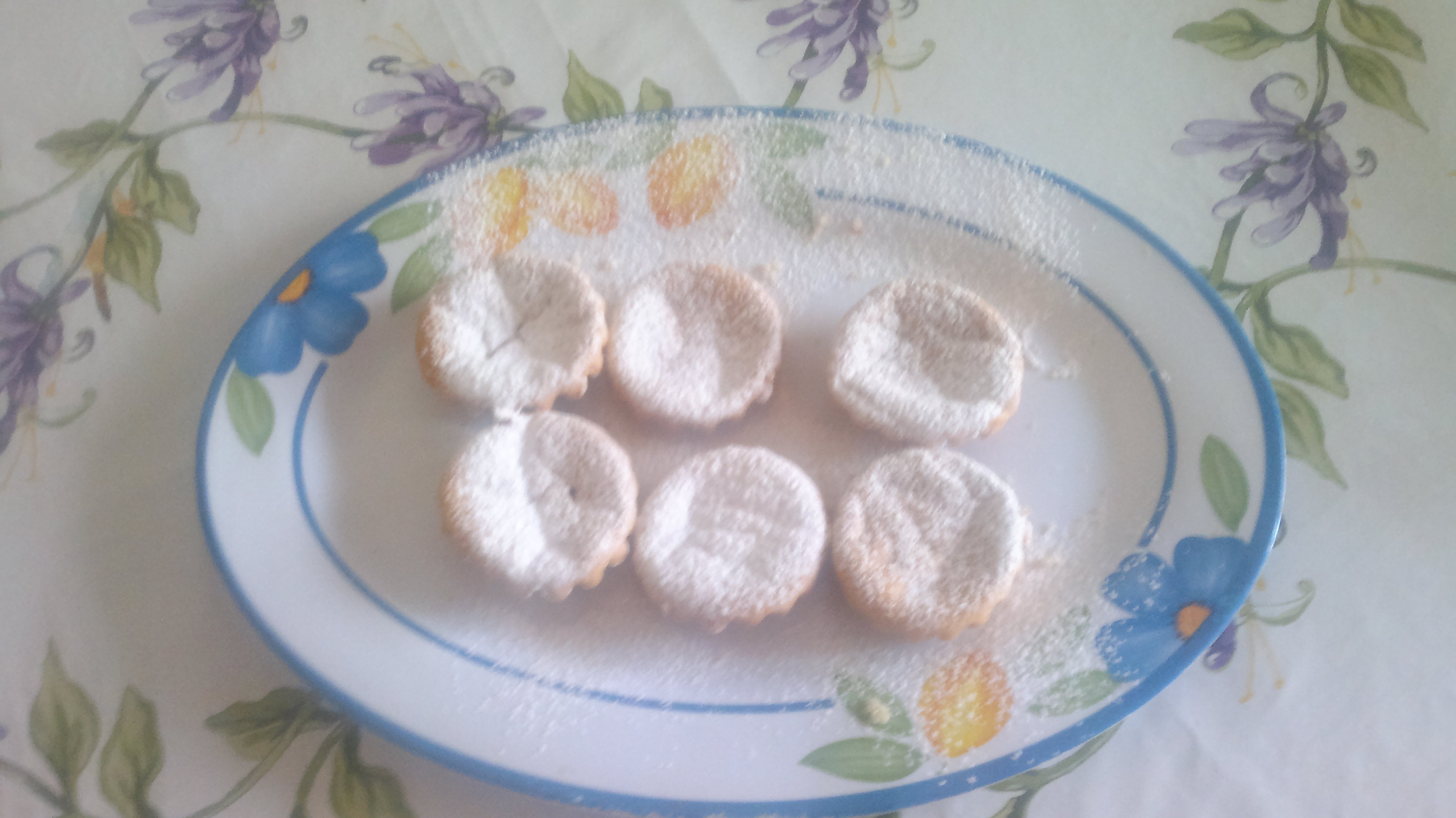 budino ricotta  cannella e canditi