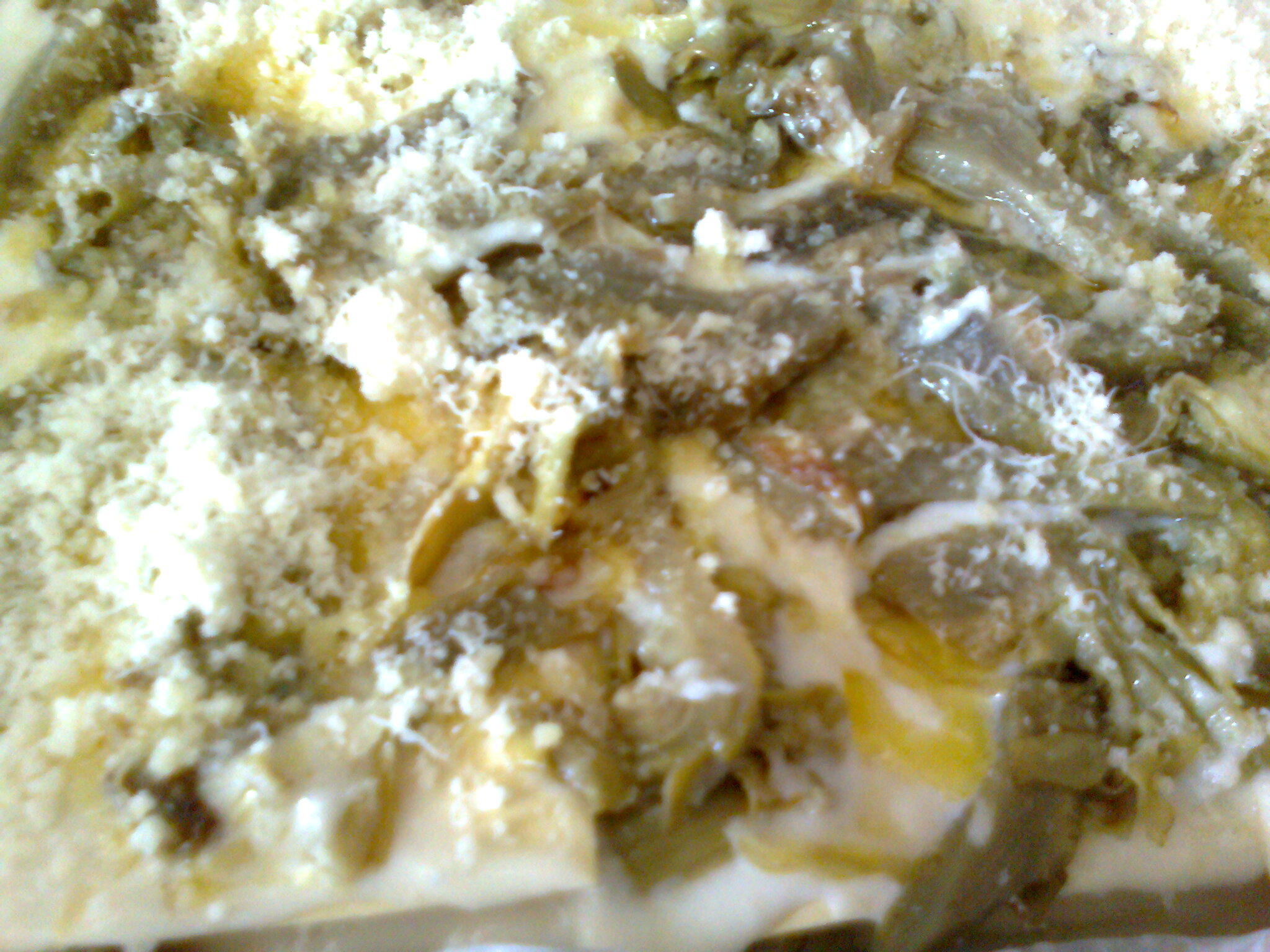 LASAGNE CARCIOFI E AFFUMICATO 