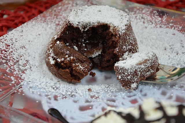 Tortini col cuore morbido di cioccolato