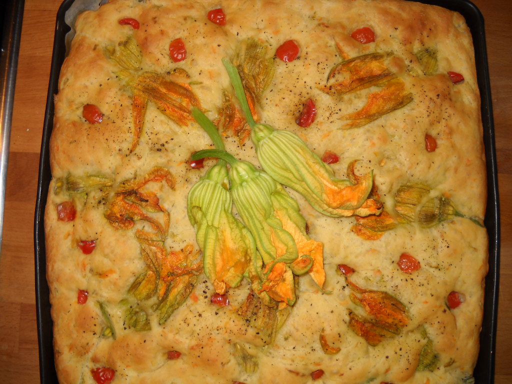 Focaccia di primavera