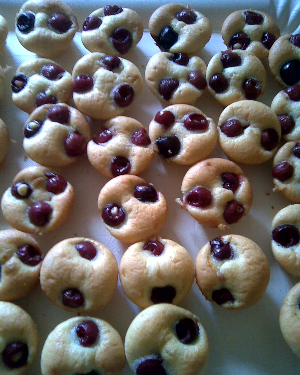 MINI MUFFINS SOFFICISSIMI CON CILIEGE E CIOCCOLATO