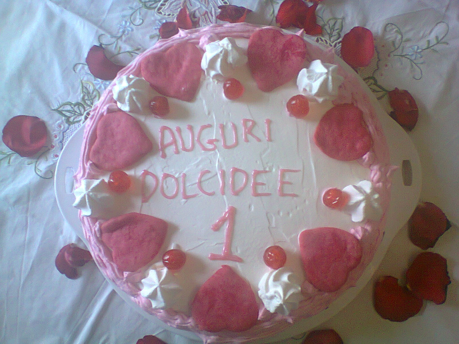  IL 1° COMPLEANNO DI DOLCIDEE