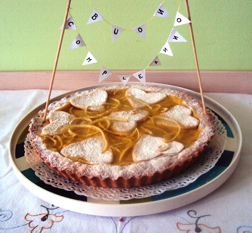 Crostata alla crema di limone