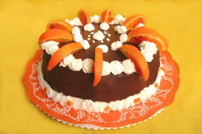 Torta ciocco- arancia