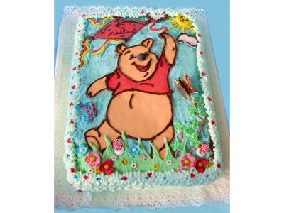 Winny Pooh tra i fiori