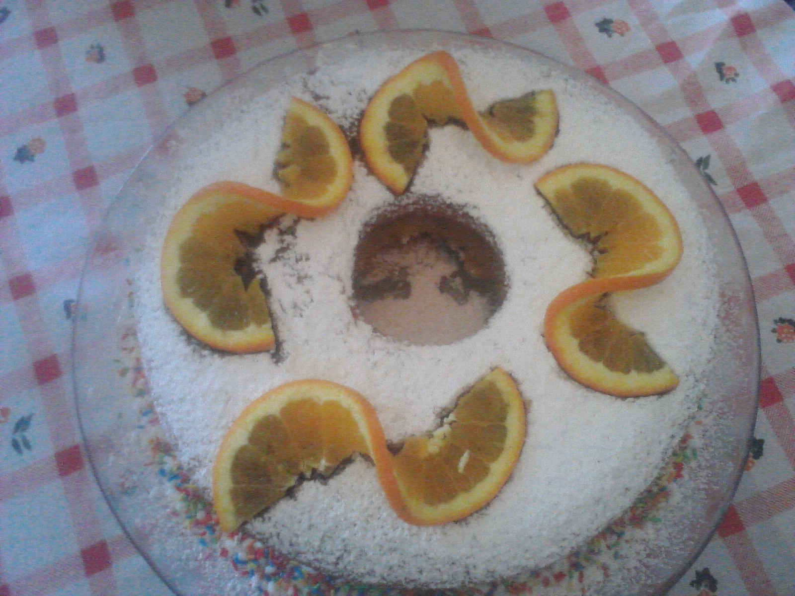 Ciambella all'arancia