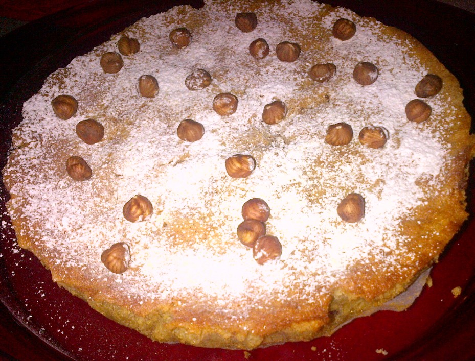 Torta di nocciole e limone