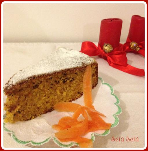 Torta speziata di carote