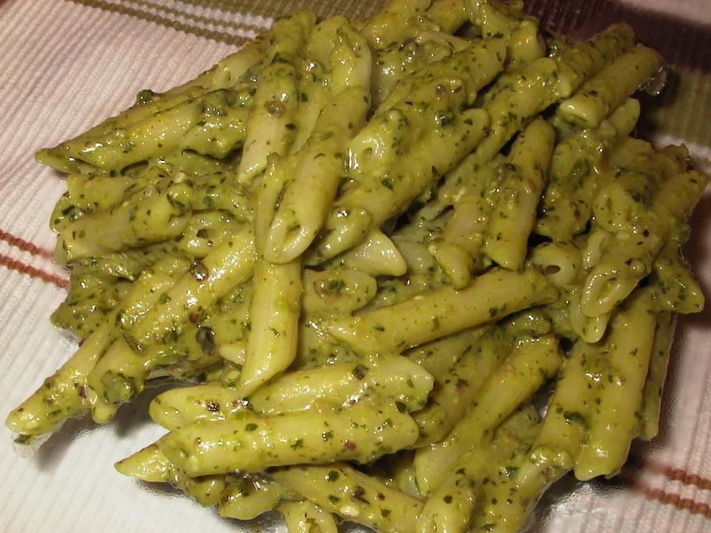 penne al pistacchio