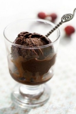 Sorbetto al cioccolato