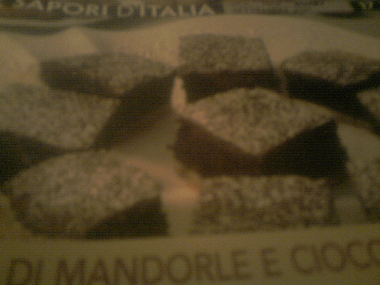 torta di mandorle e cioccolato