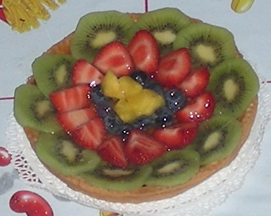 crostata di frutta e mascarpone